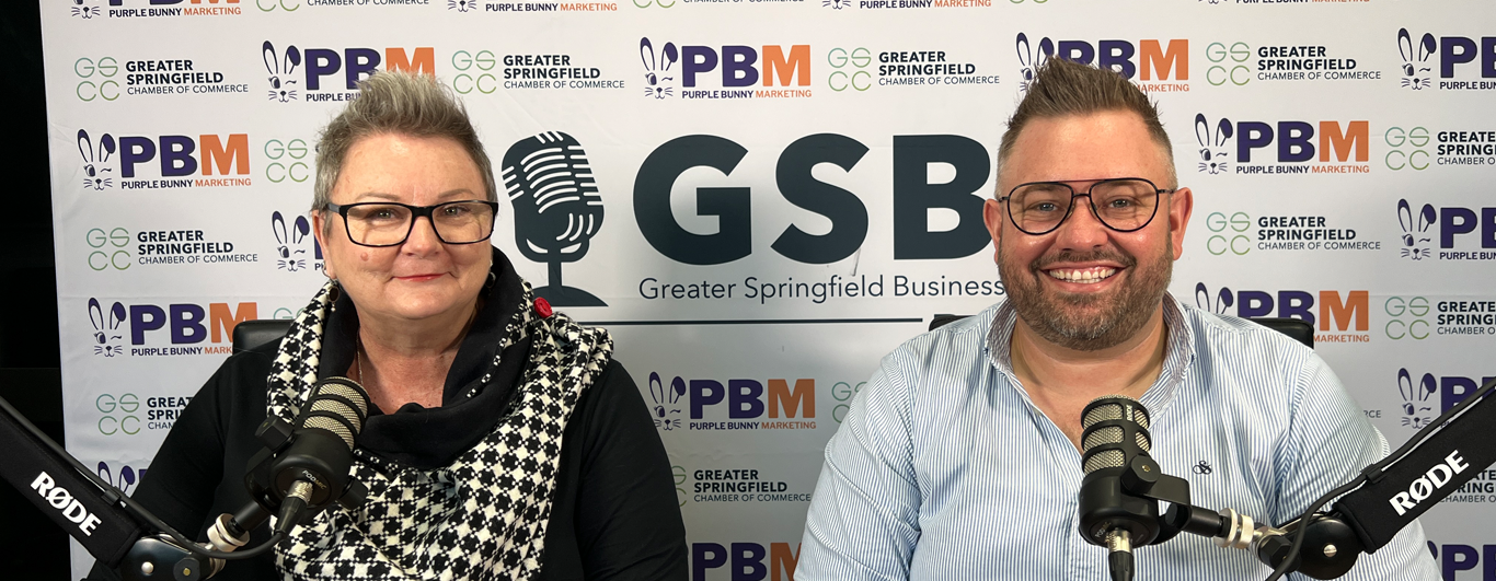 GSBC Podcast by the Greater Springfield Chamber of Commerce featuring local business leaders